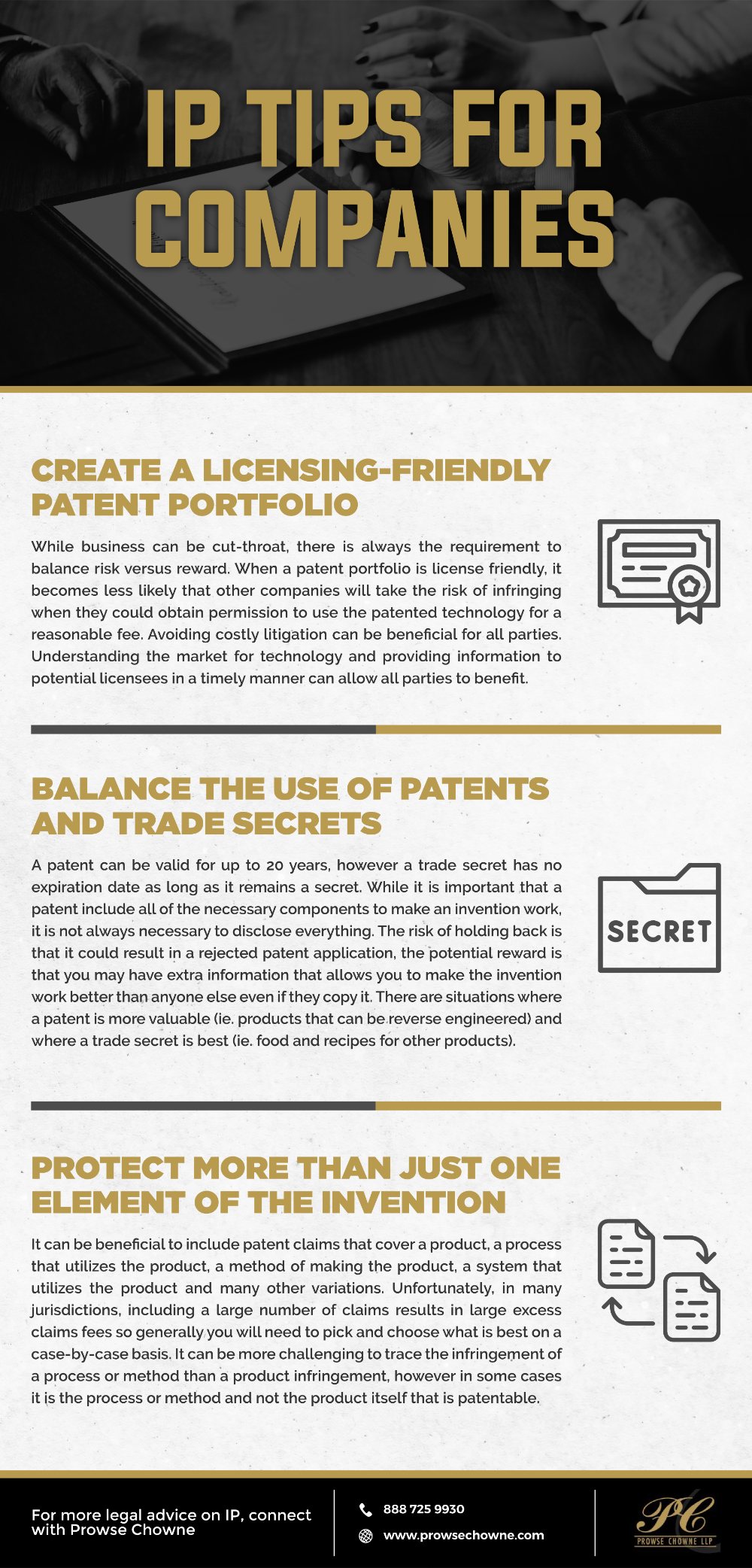 IP Tips For Companies